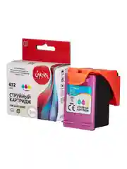 Струйный картридж Sakura F6V24AE (№652 Tri-colour) для HP, триколор, 20 мл., 300 к