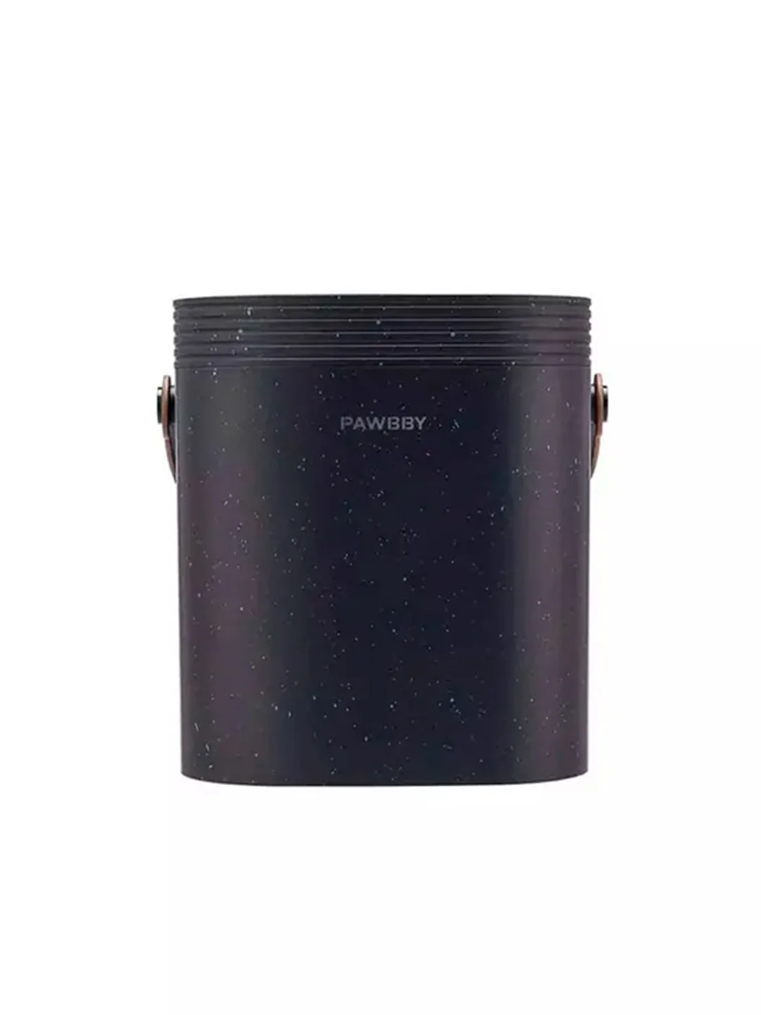Черный контейнер для корма домашних животных Pawbby Smart Auto-Vac Pet Food Container, 9 л