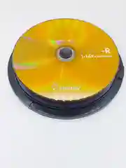 Оранжевый диски DVD-R 4,7 GB 16х 5, 10 шт