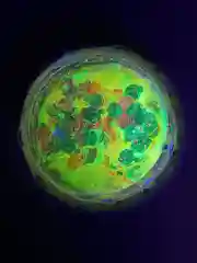 Светящиеся в темноте блестки для ногтей / Люминесцентные блестки для маникюра и педикюра