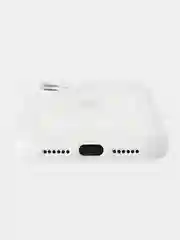 Белый чехол iPhone, Айфон 11, силиконовый, с закрытой камерой