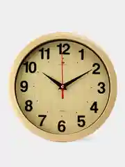 Часы настенные круг d=22см, корпус бежевый "Классика" 2222-342