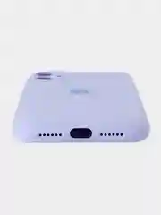 Лавандовый чехол iPhone, Айфон 11, силиконовый, с закрытой камерой