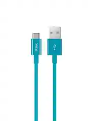 Бирюзовый кабель TTEC, Type C, Charge / Data Cable 2.0., бирюзовый, 1, 2 м