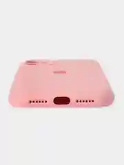 Розовый чехол iPhone, Айфон 11, силиконовый, с закрытой камерой