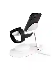 Белый беспроводная зарядная станция 4-в-1 TTEC AirCharger Quattro M, 15 Вт
