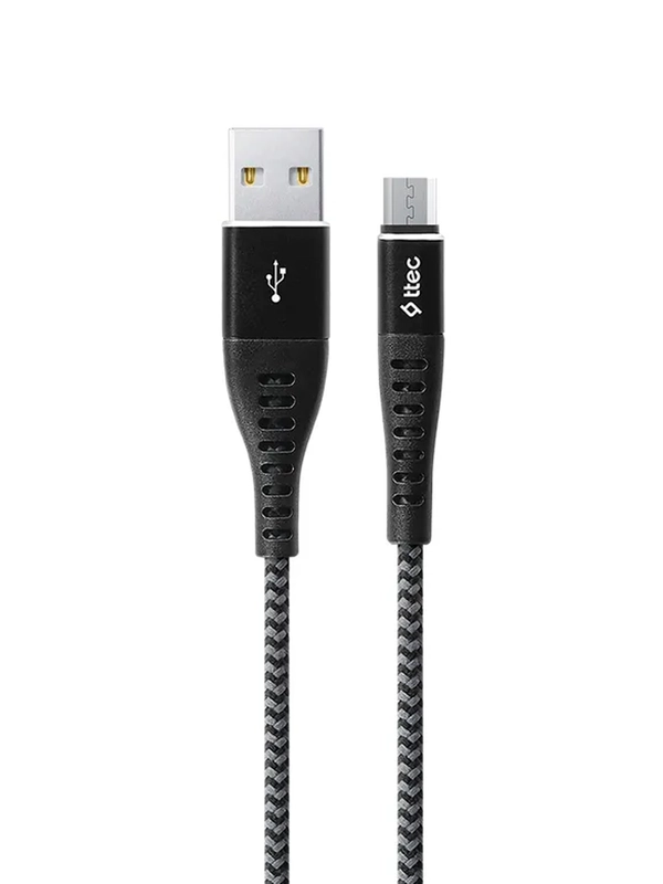 Кабель TTEC ExtremeCable Charge / Data Cable Micro USB. Длина: 150 см. Цвет: черный
