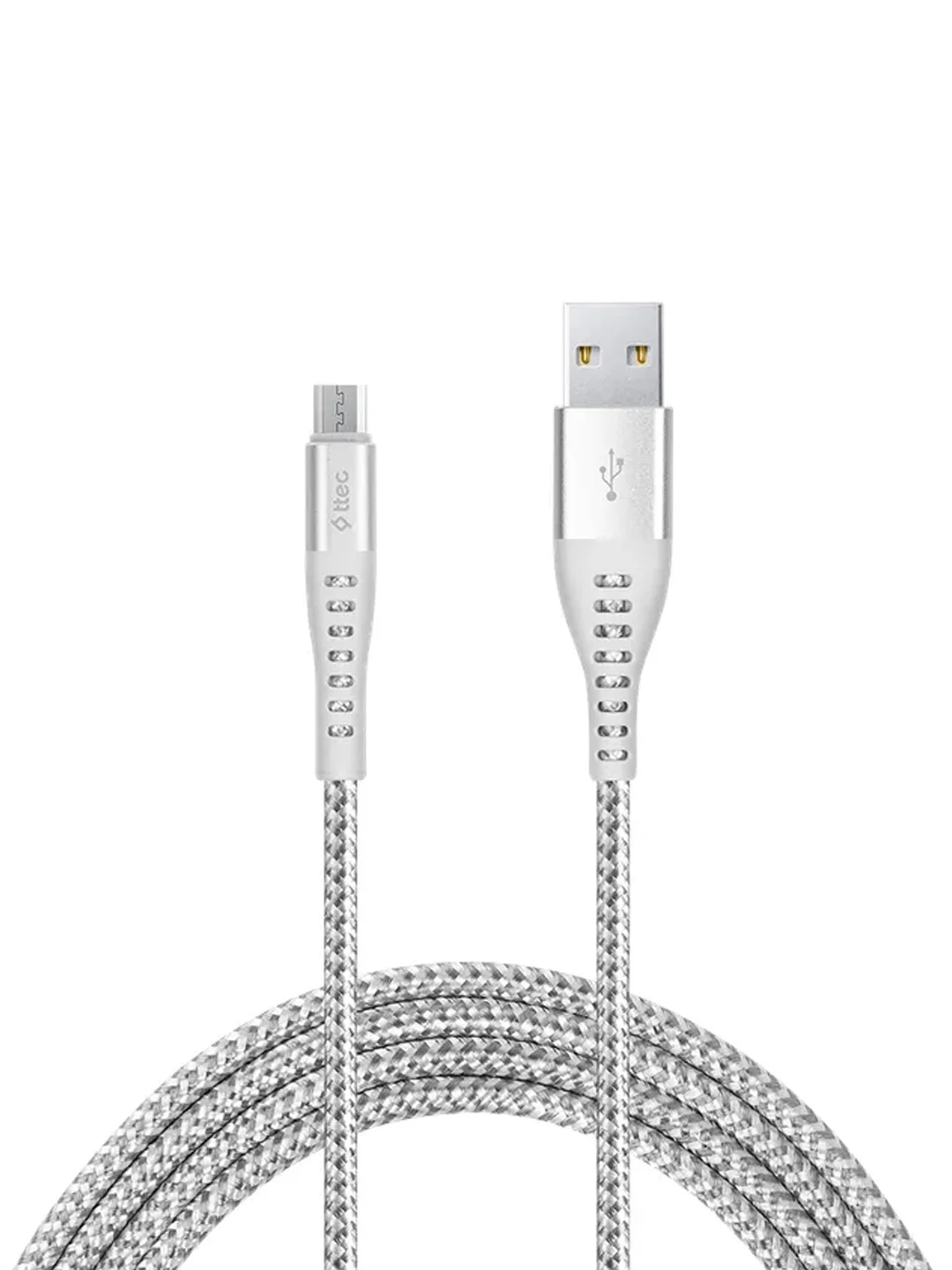 Серый кабель TTEC, ExtremeCable Charge / Data Cable Micro USB, серый космос, 150 см