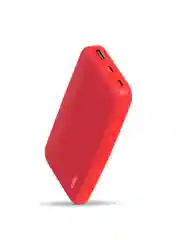 Красный внешний аккумулятор TTEC ChargeUp Powerbank, 10000 mAh