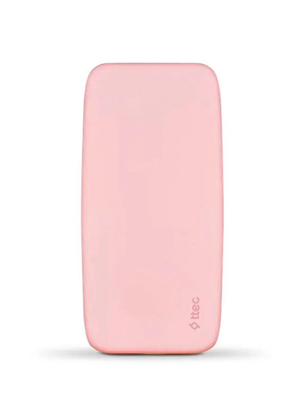 Внешний аккумулятор TTEC ChargeUp Powerbank, розовый, 10000mAh