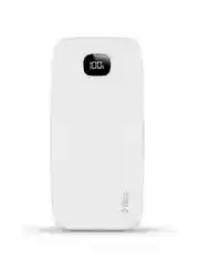 Белый внешний аккумулятор TTEC ChargeUp LCD, 10000 mAh, белый
