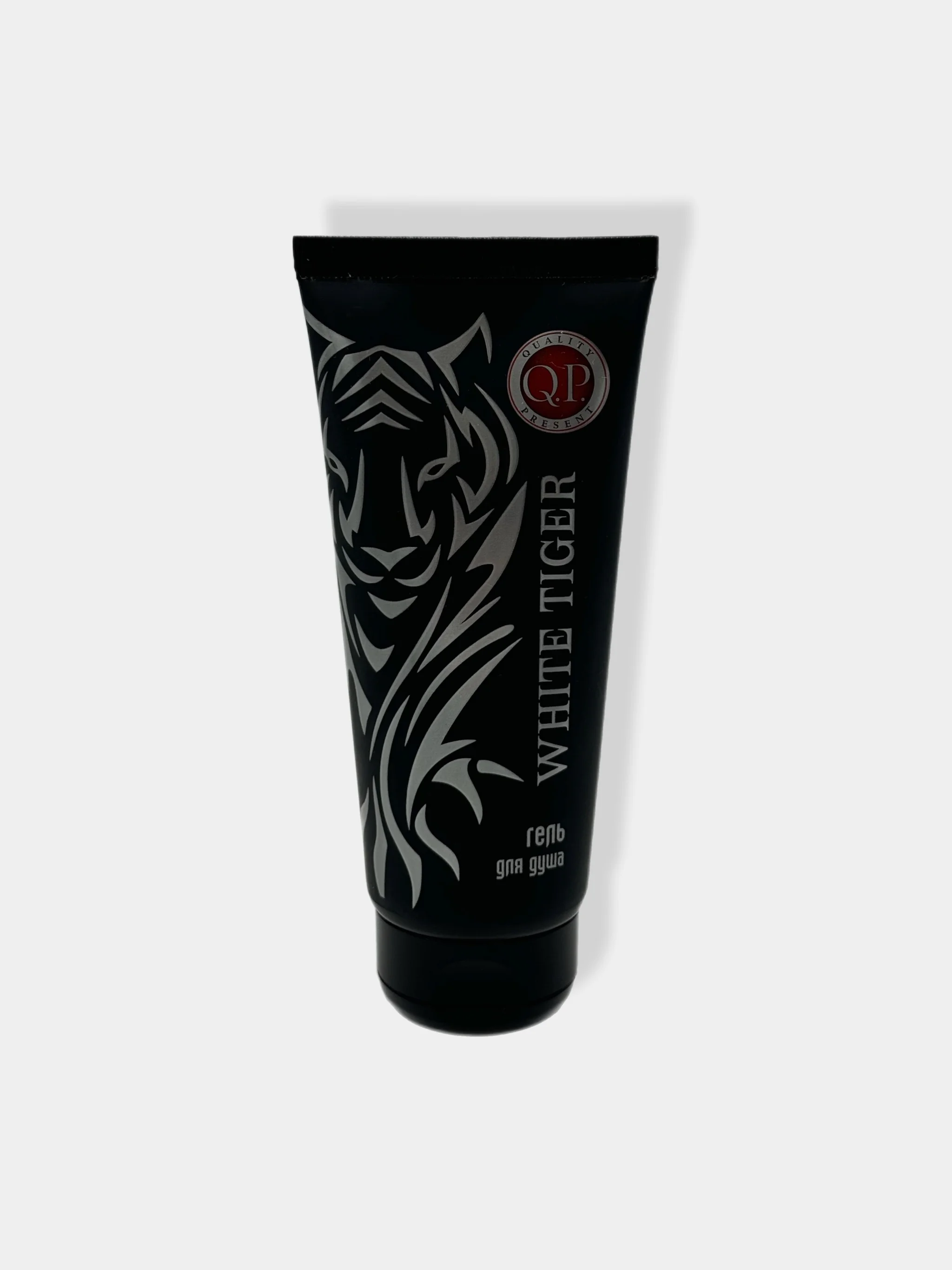 Подарочный набор для мужчин White Tiger/Бальзам после бритья/Гель для душа/Мочалка