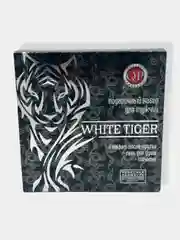 Подарочный набор для мужчин White Tiger/Бальзам после бритья/Гель для душа/Мочалка