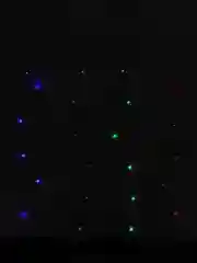 Разноцветный гирлянда-занавес, светодиодная, разные цвета