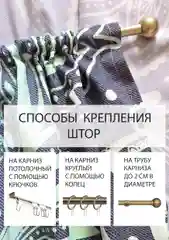 Декоративные шторы IRIS с фотопечатью 2 занавески 145*260 в спальню гостиную дом  71H