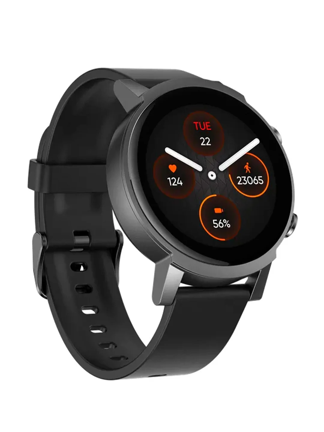 Черный умные часы Ticwatch E3 black, черного цвета