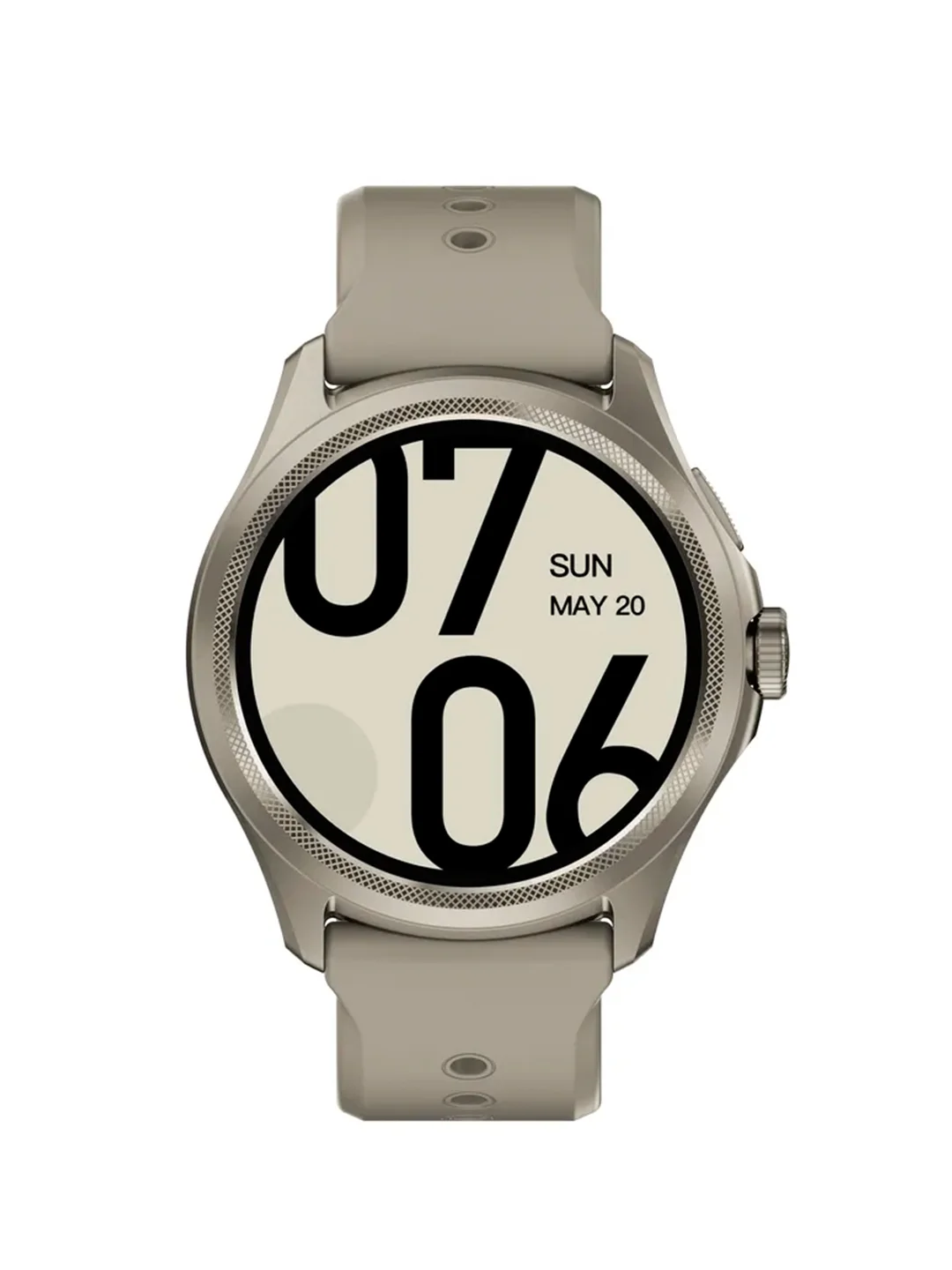 Коричневый умные часы TicWatch Pro 5, песчаного цвета