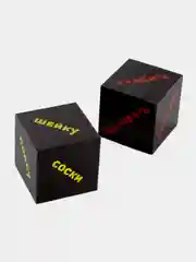 Кубики "Части тела", серия для взрослых, 2 кубика, 4х4х4 см, 18+