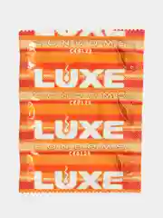 Желтый презервативы "Luxe" с разными ароматами на выбор, 3 шт
