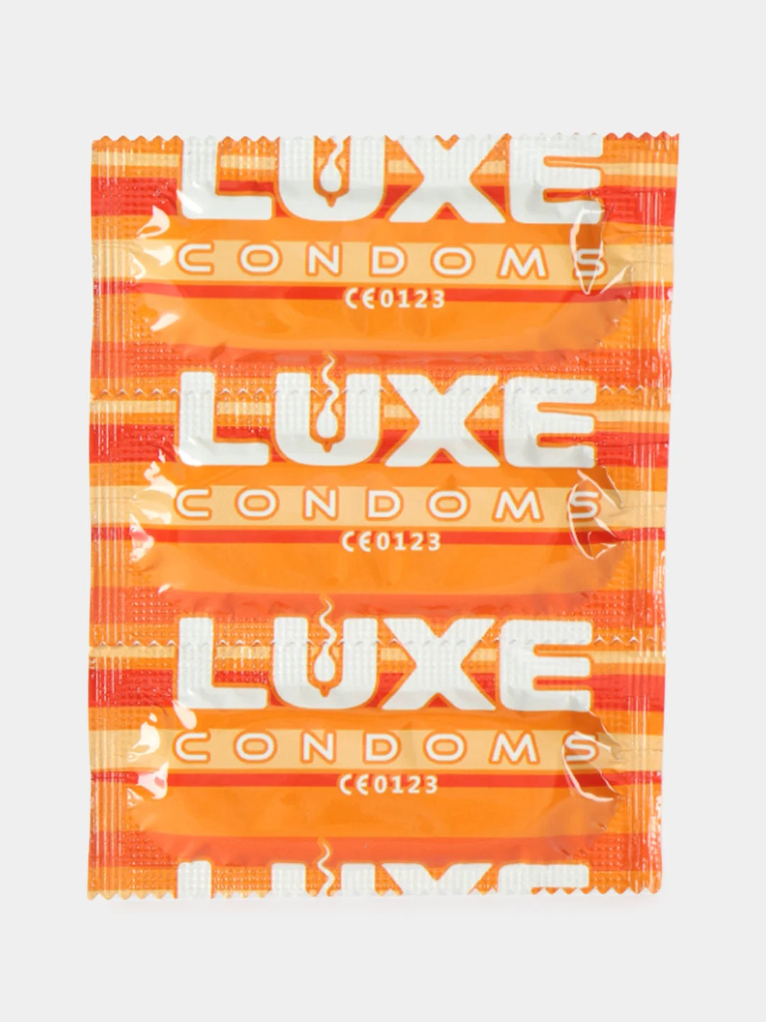 Синий презервативы "Luxe" с разными ароматами на выбор, 3 шт