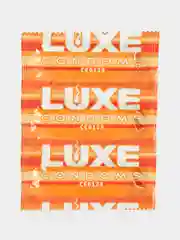 Синий презервативы "Luxe" с разными ароматами на выбор, 3 шт
