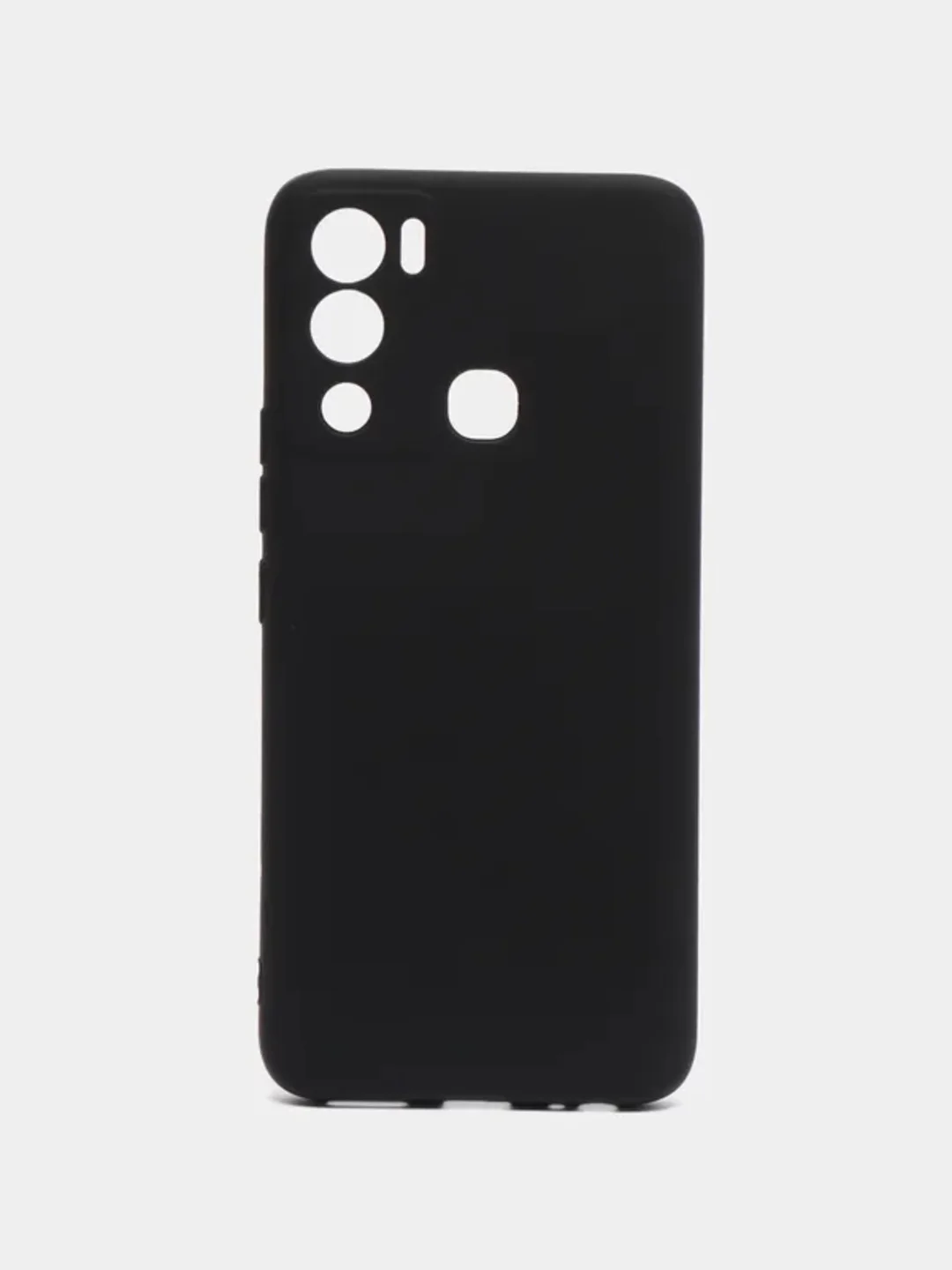 Силиконовый чехол для Infinix Hot 12i (Инфиникс Хот 12 ай), матовый, с защитой камеры