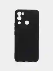 Силиконовый чехол для Infinix Hot 12i (Инфиникс Хот 12 ай), матовый, с защитой камеры
