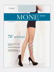 Черный капроновые колготки Mone jour Support