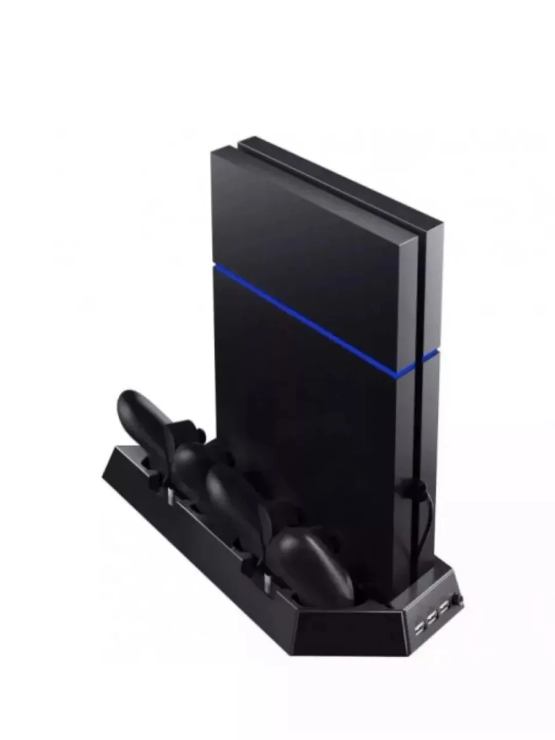 Черный зарядная станция подставка охлаждающая PS4/ProSlim 023B, зарядка для геймпада джойстика