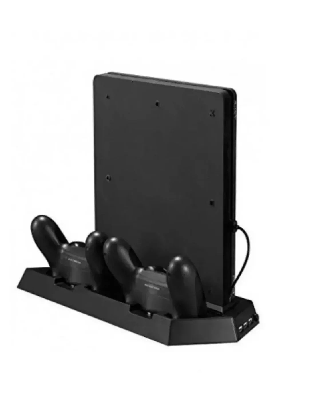 Черный зарядная станция подставка охлаждающая PS4/ProSlim 023B, зарядка для геймпада джойстика