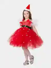 Карнавальный костюм на Новый год "Санточка - сделай сам"