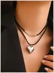 Серый колье, ожерелье, женское, вечернее, новогоднее