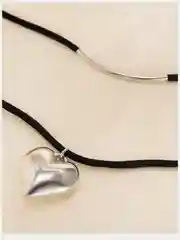 Серый колье, ожерелье, женское, вечернее, новогоднее