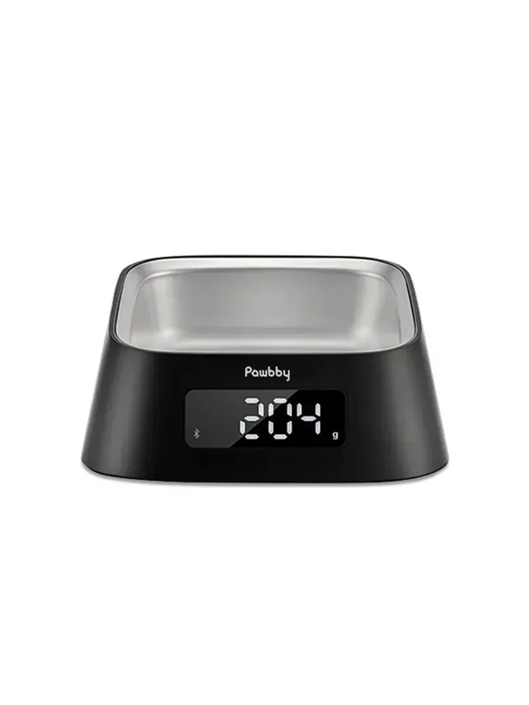 Черный умная миска для кошек и собак Smart Pet Bowl, со встроенными весами