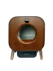 Коричневый умный самоочищающийся лоток PAWBBY Smart Self-cleaning Cat Litter Box, с датчиком веса