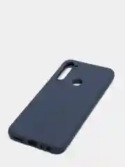 Темно-синий силиконовый чехол Xiaomi Redmi Note 8 (Сяоми Редми Нот 8 / Ноут)