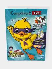 Подарочный набор Compliment kids SuperHero3+/Шампунь для волос/Пена для душа меняющая цвет
