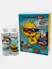 Подарочный набор Compliment kids SuperHero3+/Шампунь для волос/Пена для душа меняющая цвет