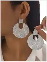 Серебряный серьги женские, массивные, вечерние, новогодние, висячие
