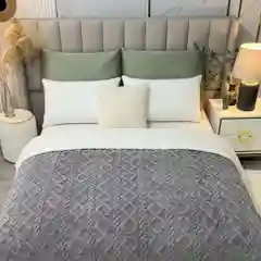 Плед на диван (кровать) ,Состав ткани - велсофт ,Размер - 200/220