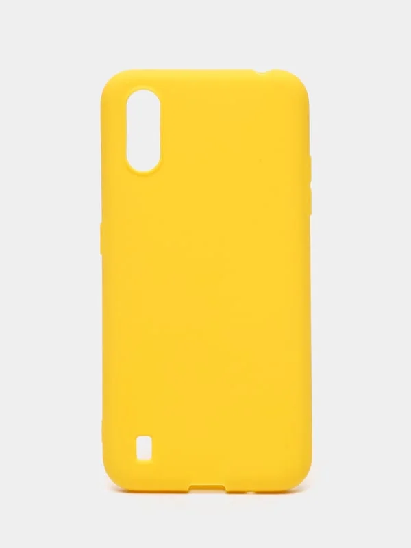 Желтый чехол для Samsung A01 / M01
