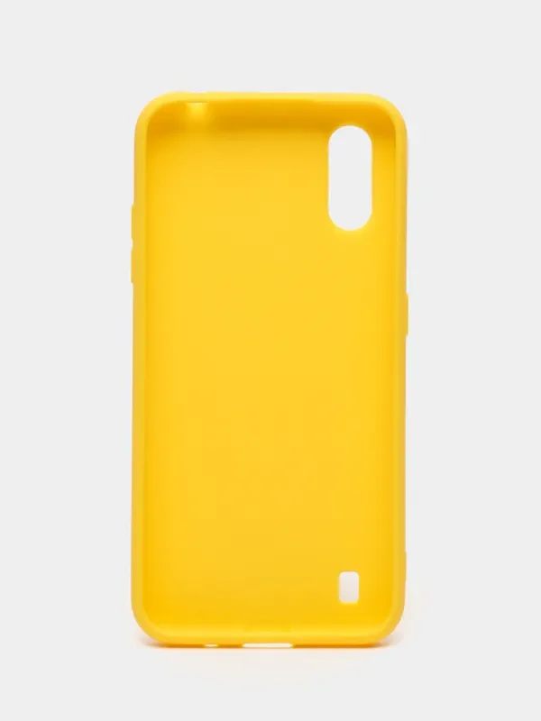 Желтый чехол для Samsung A01 / M01