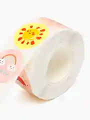 Наклейки, стикеры позитивные d=2,5см