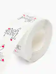 Наклейки Стикеры  рулон 500шт d=2,5см