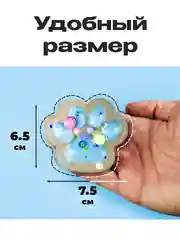 Голубой лапа кошки, антистресс игрушка "Таба Сквиш"