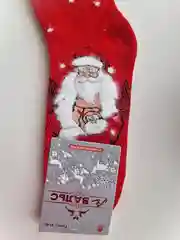 Алый термо носки мужские новогодние