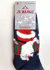Индиго термо носки мужские новогодние