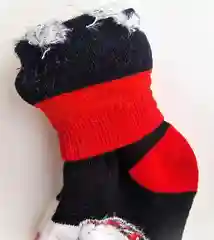 Черный термо носки мужские новогодние