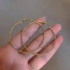 Серьги-кольца, серьги конго