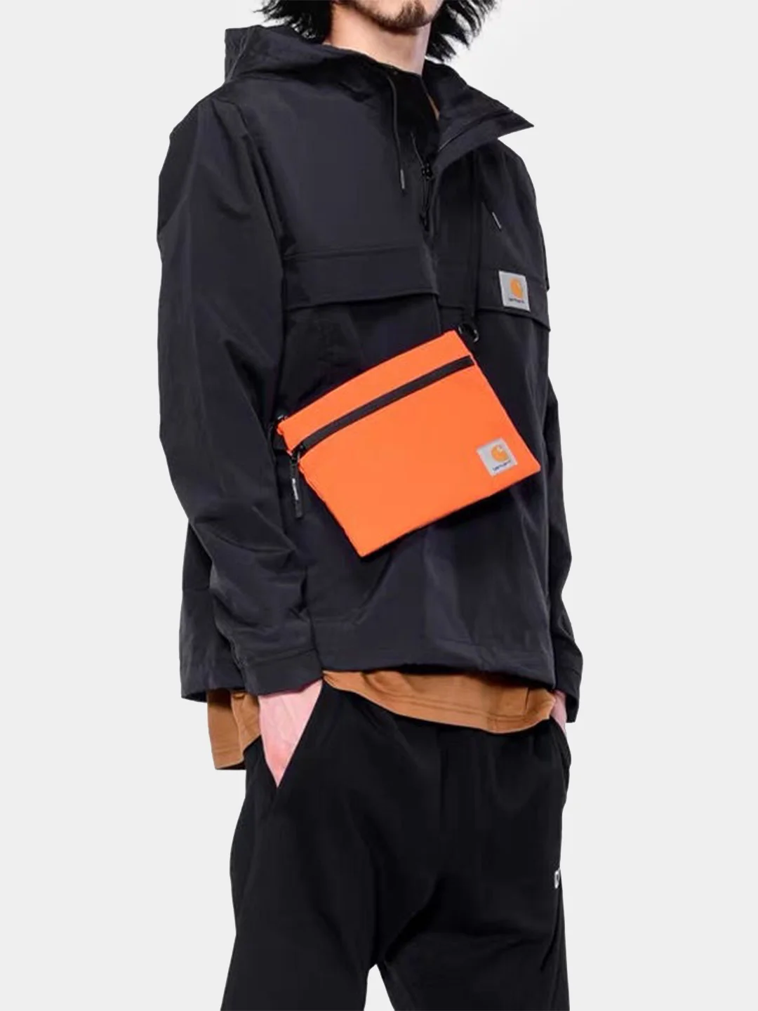 Оранжевый сумка маленькая через плечо Carhartt WIP